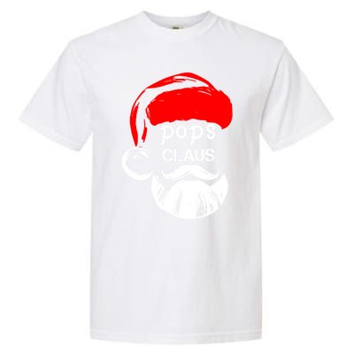 Pops Claus Christmas Pops Santa Claus Christmas Gift Garment-Dyed Heavyweight T-Shirt