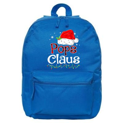 Pops Claus Christmas Santa Family Ing Pajamas Xmas Great Gift 16 in Basic Backpack