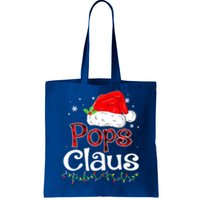 Pops Claus Christmas Santa Family Ing Pajamas Xmas Great Gift Tote Bag