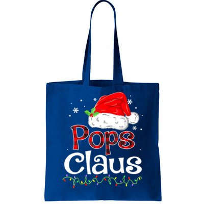 Pops Claus Christmas Santa Family Ing Pajamas Xmas Great Gift Tote Bag