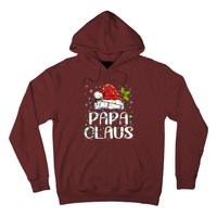 Papa Claus Christmas Lights Pajama Family Matching Hoodie