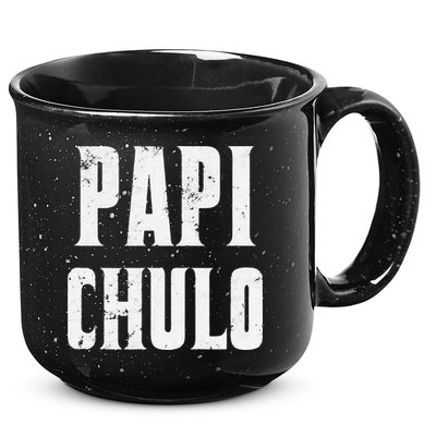 Papi Chulo Cool Daddy Fathers Day Gift Latino Father 15oz Campfire Ceramic Mug