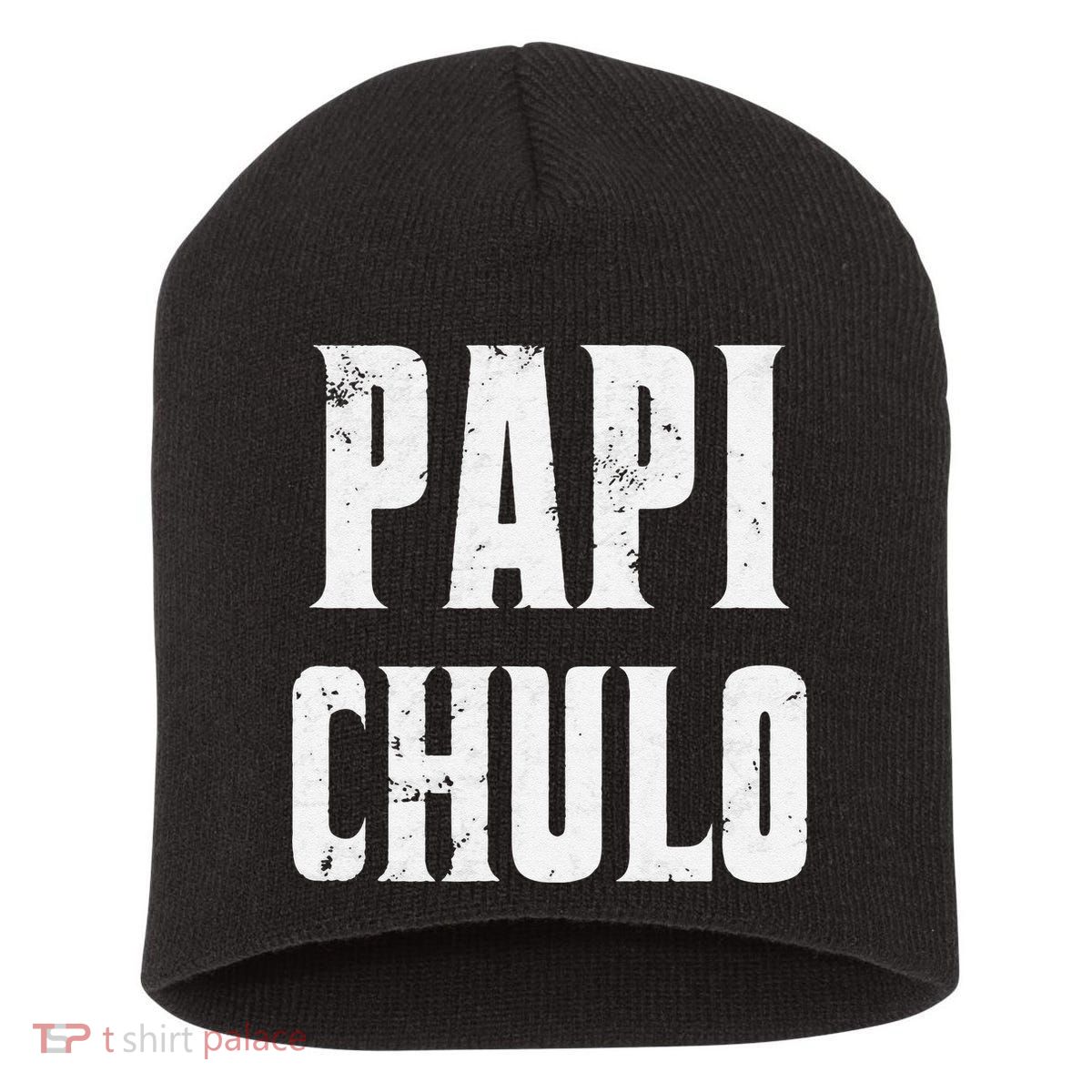 Papi Chulo Cool Daddy Fathers Day Gift Latino Father Short Acrylic Beanie