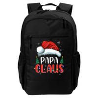 Papa Claus Christmas Lights Pajama Family Matching Daily Commute Backpack