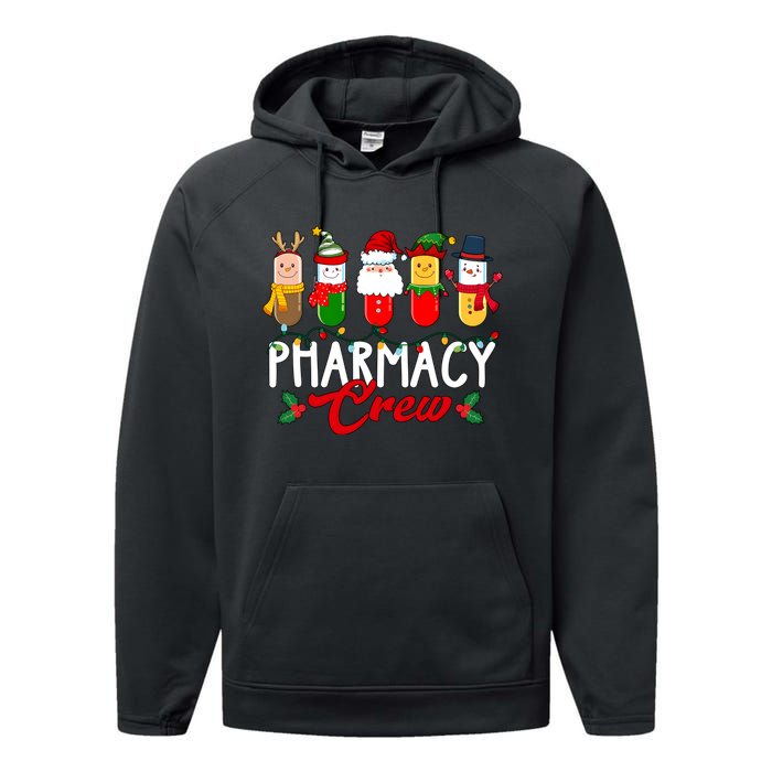 Pharmacy Crew Christmas Holiday Season Performance Fleece Hoodie