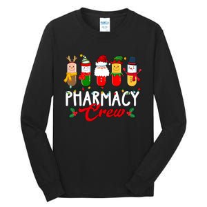 Pharmacy Crew Christmas Holiday Season Tall Long Sleeve T-Shirt