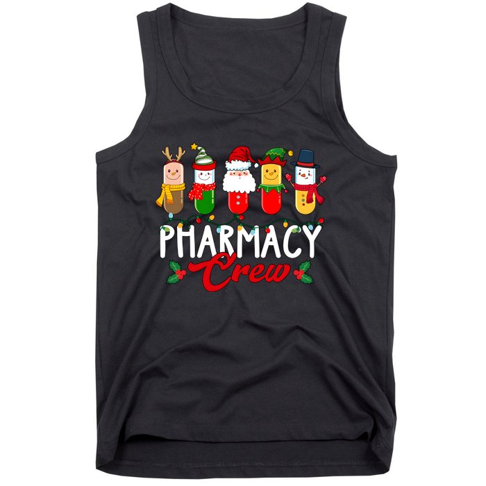 Pharmacy Crew Christmas Holiday Season Tank Top