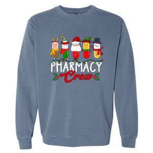 Pharmacy Crew Christmas Holiday Season Garment-Dyed Sweatshirt