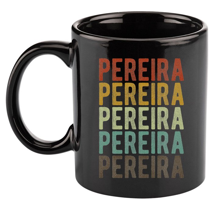 Pereira City Colombia Retro 11oz C Handle Ceramic Mug