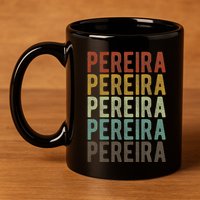 Pereira City Colombia Retro 11oz C Handle Ceramic Mug