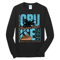 Panama Canal Cruise 2025 Funny Souvenir Palm Tree Vacation Tall Long Sleeve T-Shirt