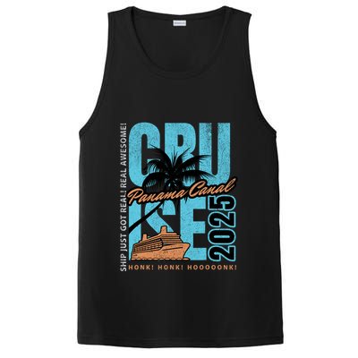 Panama Canal Cruise 2025 Funny Souvenir Palm Tree Vacation PosiCharge Competitor Tank