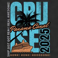 Panama Canal Cruise 2025 Funny Souvenir Palm Tree Vacation Hat