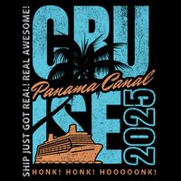 Panama Canal Cruise 2025 Funny Souvenir Palm Tree Vacation Tall Hoodie