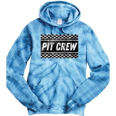 Pit Crew Costume For Racing Car Parties Tie Dye Hoodie