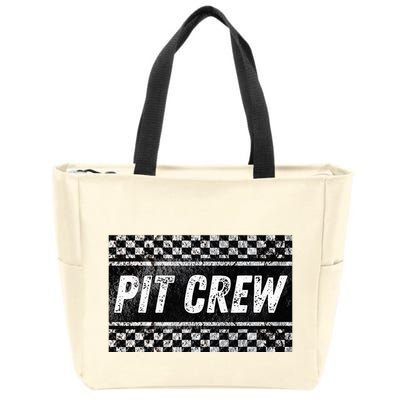 Pit Crew Costume For Racing Car Parties Zip Tote Bag
