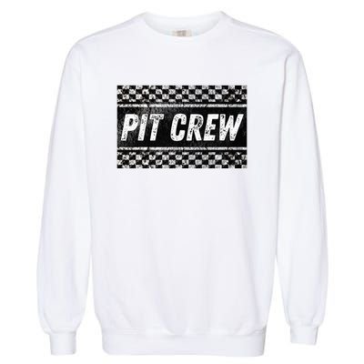 Pit Crew Costume For Racing Car Parties Garment-Dyed Sweatshirt