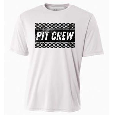 Pit Crew Costume For Racing Car Parties Cooling Performance Crew T-Shirt