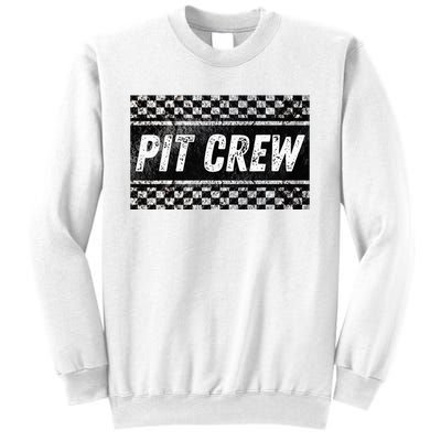 Pit Crew Costume For Racing Car Parties Sweatshirt