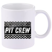 Pit Crew Costume For Racing Car Parties 11oz C Handle Ceramic Mug