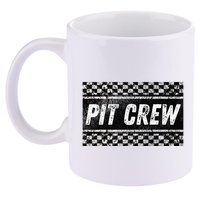 Pit Crew Costume For Racing Car Parties 11oz C Handle Ceramic Mug