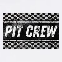 Pit Crew Costume For Racing Car Parties Women's Crop Top Tee