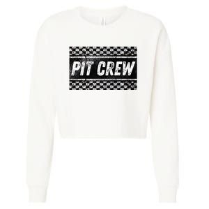 Pit Crew Costume For Racing Car Parties Cropped Pullover Crew