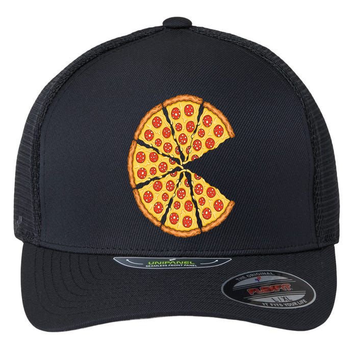 Pizza Costume Cute Pizza Slice Couple Matching Pizza Lovers Flexfit Unipanel Trucker Cap