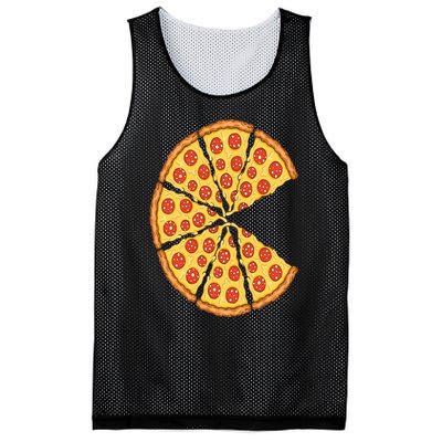 Pizza Costume Cute Pizza Slice Couple Matching Pizza Lovers Mesh Reversible Basketball Jersey Tank