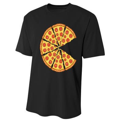 Pizza Costume Cute Pizza Slice Couple Matching Pizza Lovers Performance Sprint T-Shirt