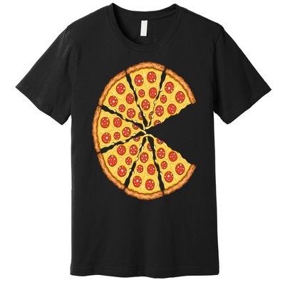 Pizza Costume Cute Pizza Slice Couple Matching Pizza Lovers Premium T-Shirt