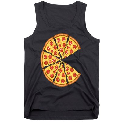 Pizza Costume Cute Pizza Slice Couple Matching Pizza Lovers Tank Top