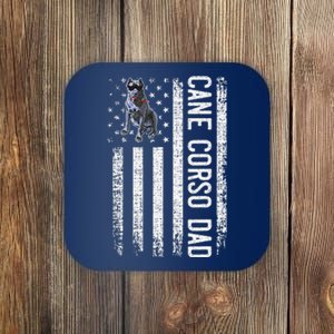 Proud Cane Corso Dad Gift For Dog Lover Mastiff Breed Coaster