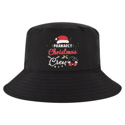 Pharmacy Christmas Crew Funny Pharmacist Matching Gift Cool Comfort Performance Bucket Hat