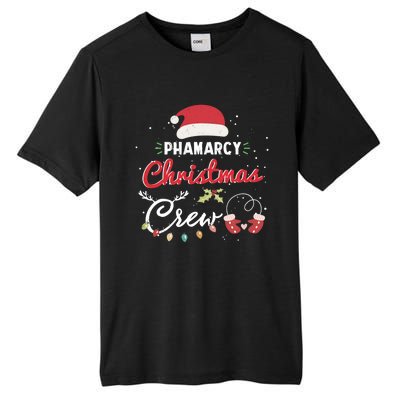 Pharmacy Christmas Crew Funny Pharmacist Matching Gift Tall Fusion ChromaSoft Performance T-Shirt