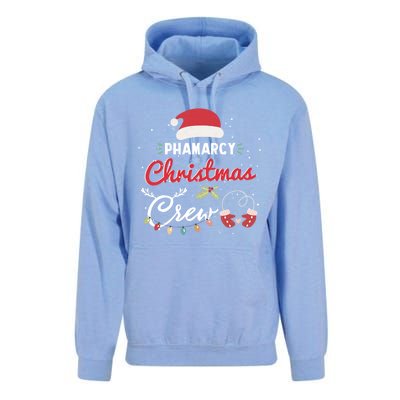 Pharmacy Christmas Crew Funny Pharmacist Matching Gift Unisex Surf Hoodie