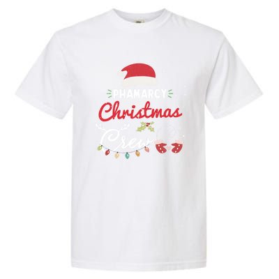 Pharmacy Christmas Crew Funny Pharmacist Matching Gift Garment-Dyed Heavyweight T-Shirt