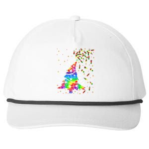 Pharmacy Christmas Crew Funny Xmas Pharmacist Funny Gift Snapback Five-Panel Rope Hat