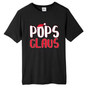 Pops Claus Cute Gift Matching Santa Pops Christmas Gift Tall Fusion ChromaSoft Performance T-Shirt