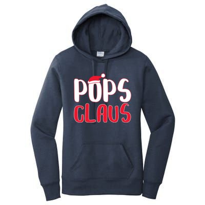 Pops Claus Cute Gift Matching Santa Pops Christmas Gift Women's Pullover Hoodie