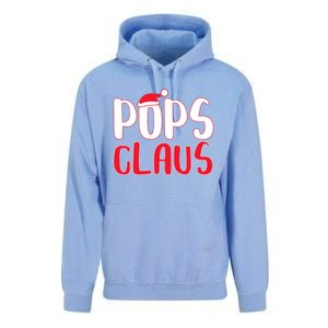 Pops Claus Cute Gift Matching Santa Pops Christmas Gift Unisex Surf Hoodie