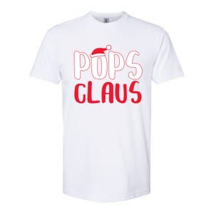 Pops Claus Cute Gift Matching Santa Pops Christmas Gift Softstyle CVC T-Shirt