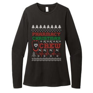 Pharmacy Christmas Cute Gift For Pharmacy Crew Ugly Pharmacist Great Gift Womens CVC Long Sleeve Shirt