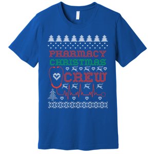 Pharmacy Christmas Cute Gift For Pharmacy Crew Ugly Pharmacist Great Gift Premium T-Shirt