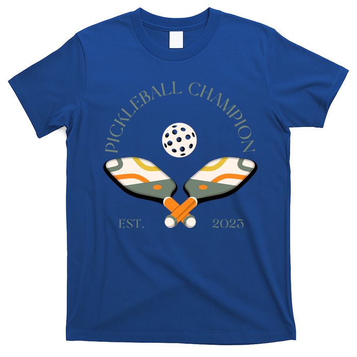Pickleball Champion Club Funny Gift T-Shirt