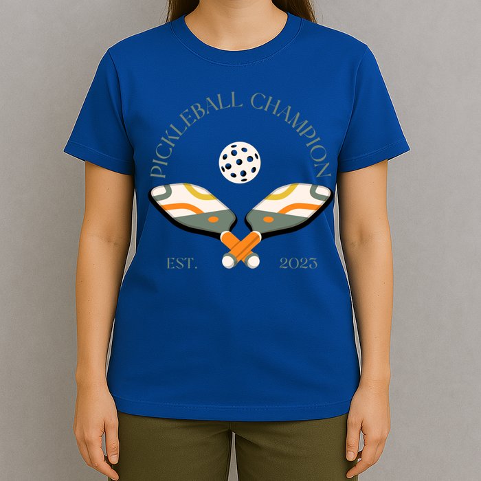 Pickleball Champion Club Funny Gift T-Shirt