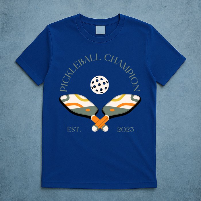 Pickleball Champion Club Funny Gift T-Shirt