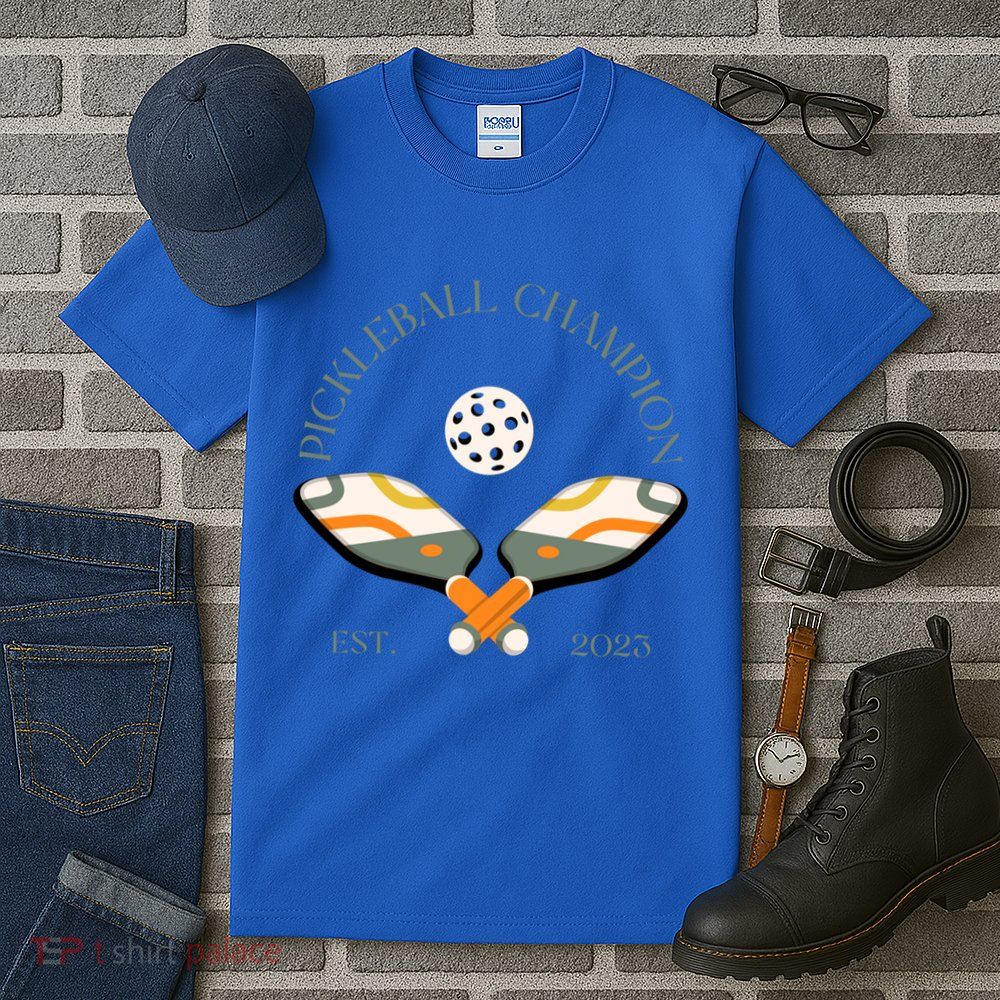 Pickleball Champion Club Funny Gift Tall T-Shirt