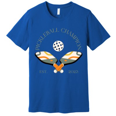 Pickleball Champion Club Funny Gift Premium T-Shirt