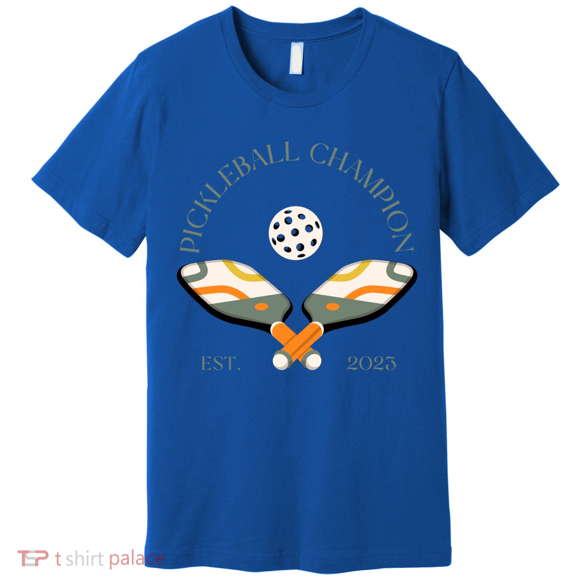 Pickleball Champion Club Funny Gift Premium T-Shirt
